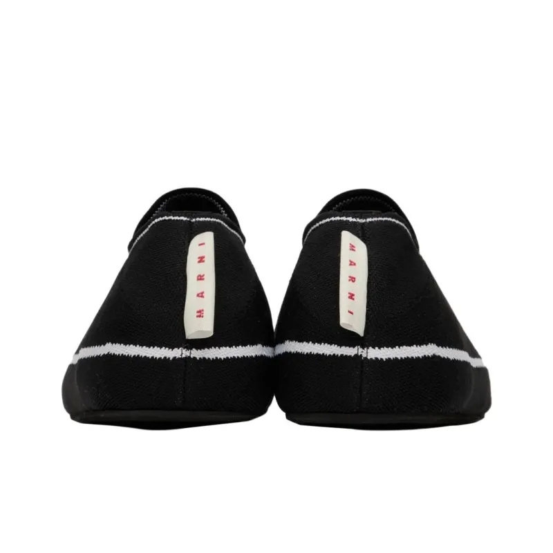 MARNI Low Top Skateboard Shoes Men's Black-4