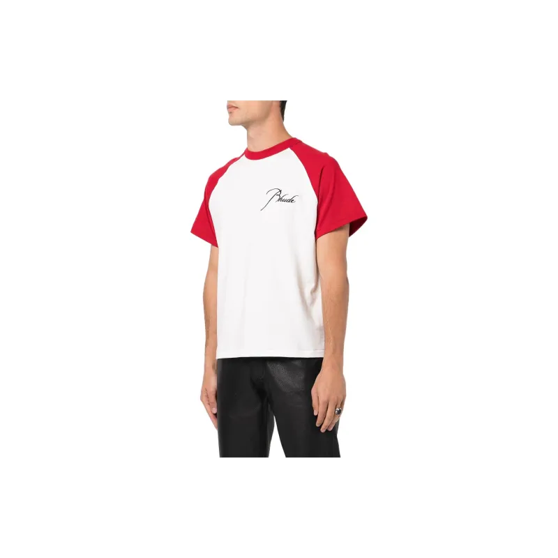 RHUDE T-Shirts Men White-3