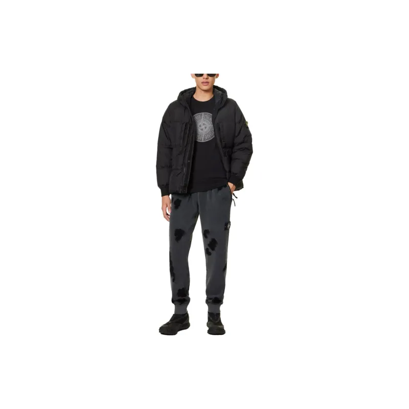 STONE ISLAND FW23 Knitted Sports Pants Men's Gray-1