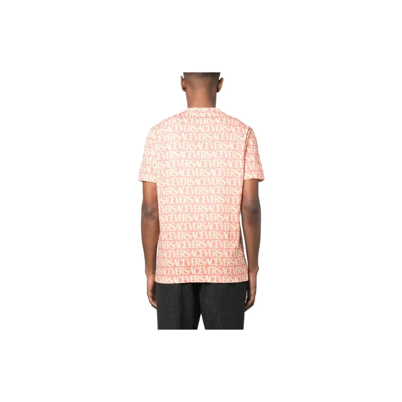 VERSACE T-Shirts Men Orange-2
