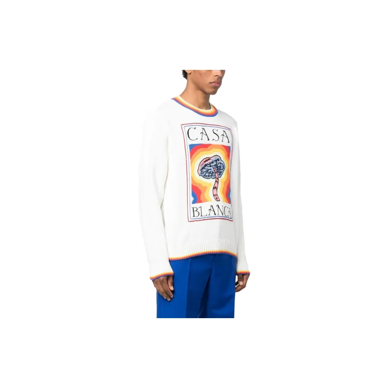 CASABLANCA Intarsia Jumper-3