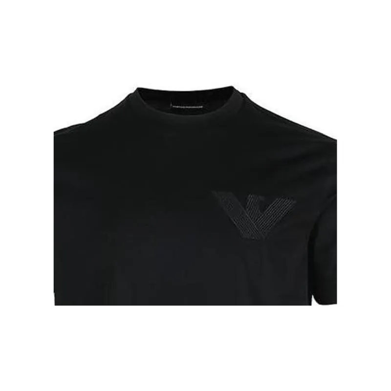 EMPORIO ARMANI T Shirts Men Black-4