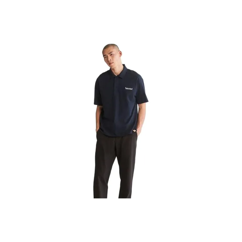 Timberland Polo Shirts Men Dark Sapphire-2