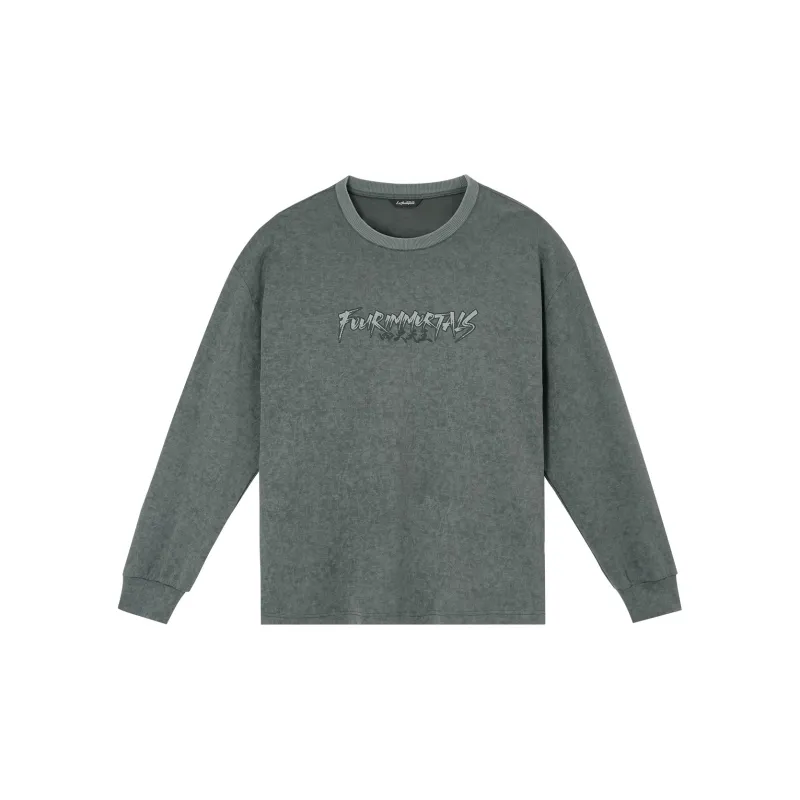 LUJIAMEN T Shirt Early Autumn And Spring Unisex-1