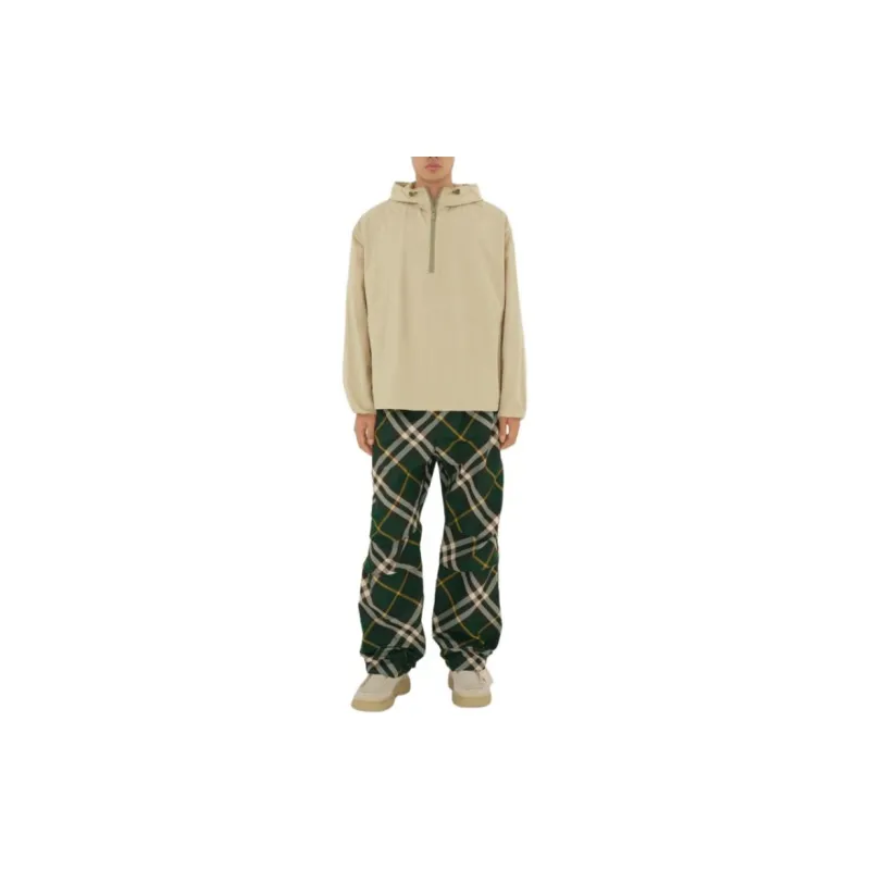 Burberry FW23 Jackets Coats Men's Khaki-3