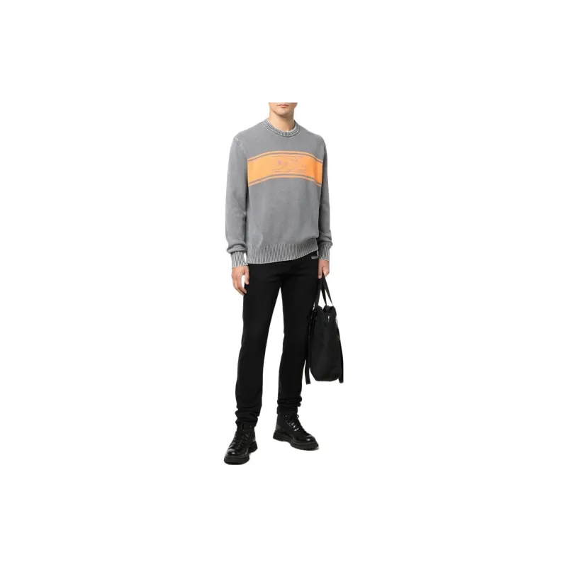 DIESEL Sweaters Men Gray-1