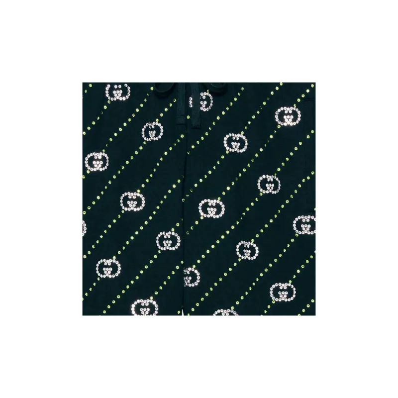 GUCCI Interlocking G Embellished Shorts-5