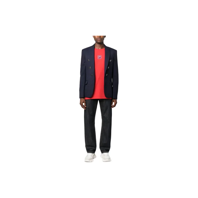 BALMAIN Button Embellished Tailored Blazer-1