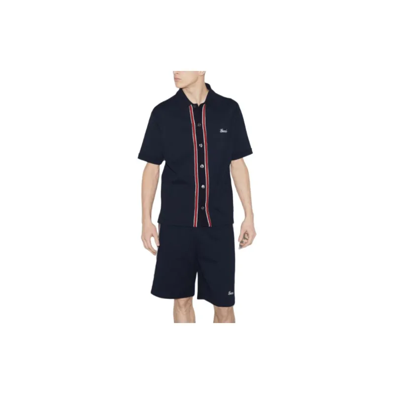 GUCCI Lido SS24 Shirt Men's Navy Blue-2