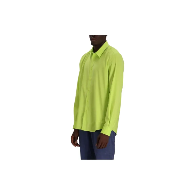 Vilebrequin Embroidered logo Wool Shirt-3