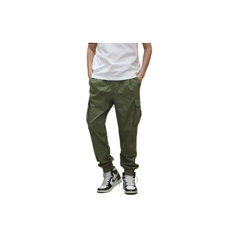 Adidas Cargo Pants Men Green-4