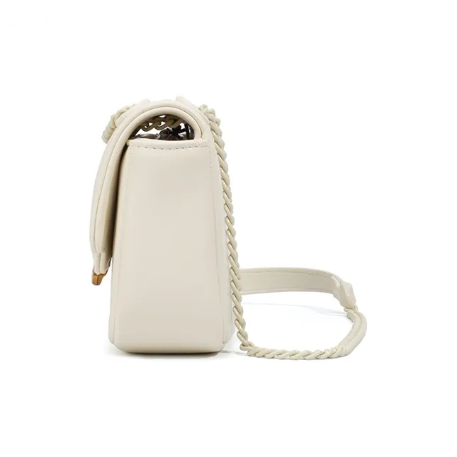 SNOOPY PU Shoulder Bag Regular Women's White-1