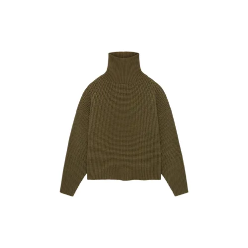 Fear Of God Essentials Knitwear Unisex Olive Green/OLIVE