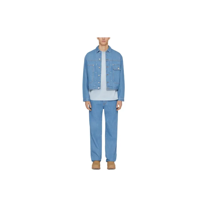 GIVENCHY FW24 Denim Jacket Men's Light Blue-1