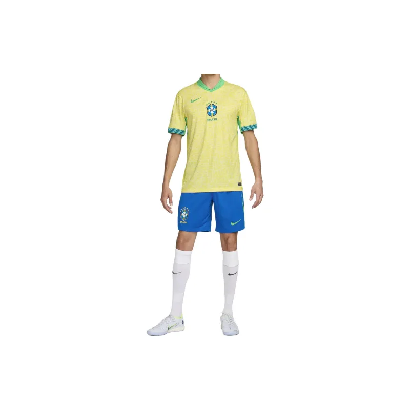 Nike Brazil 2024 Stadium Home Men's Nike Dri FIT Soccer Replica Shorts-1