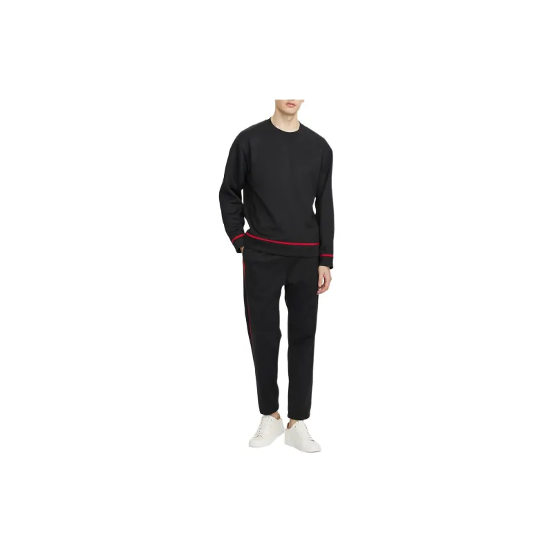 THEORY Chinese New Year SS23 Casual Pants Men's Black Fruit Color-2
