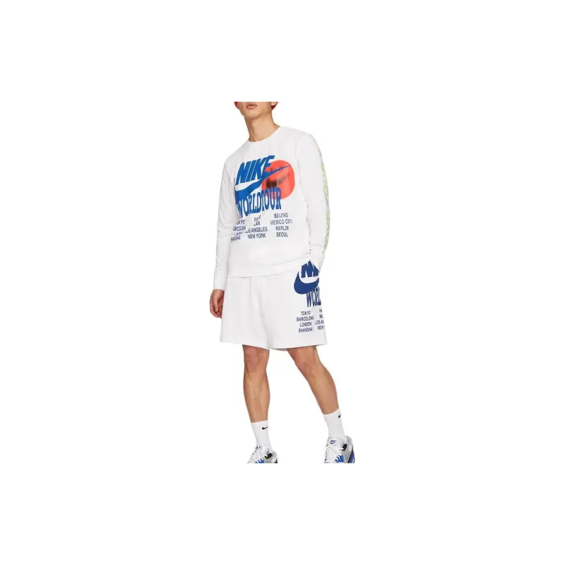 Nike T Shirts Men White-2