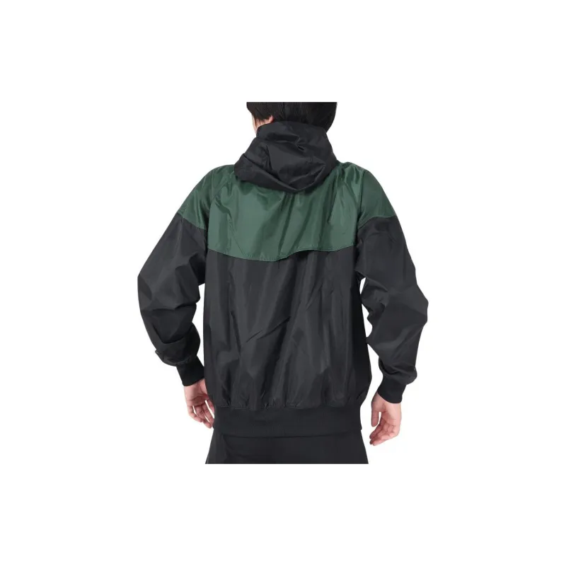 Nike Jackets Men Black Green-6