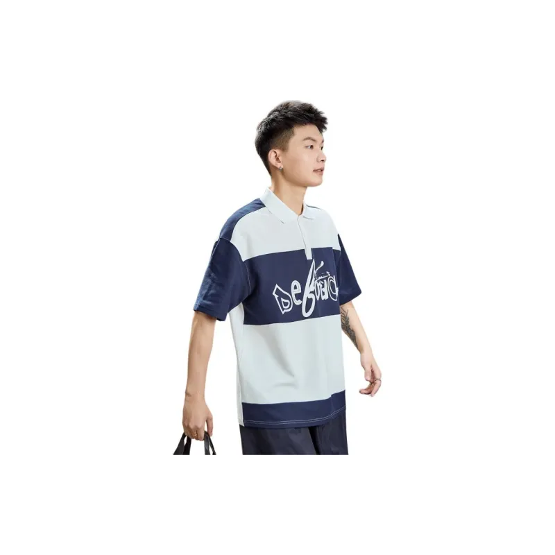 Tonlion Polo Shirt Men's Navy Blue-3