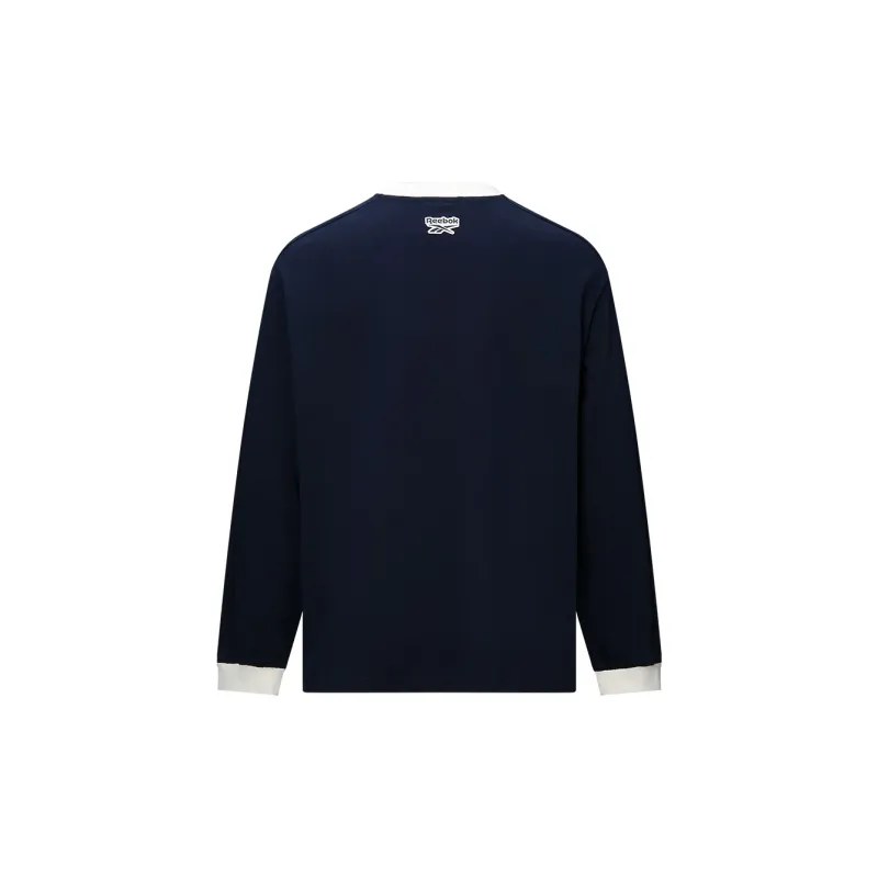 Reebok T Shirt Unisex Navy Blue-1
