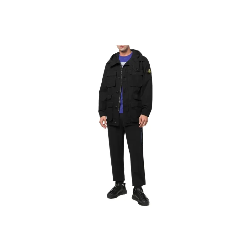 STONE ISLAND Compass Badge Hooded Jacket-1