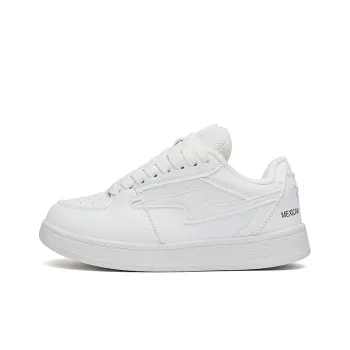 MEXICAN Abrasion Resistant Low Top Skateboard Shoes Women's White