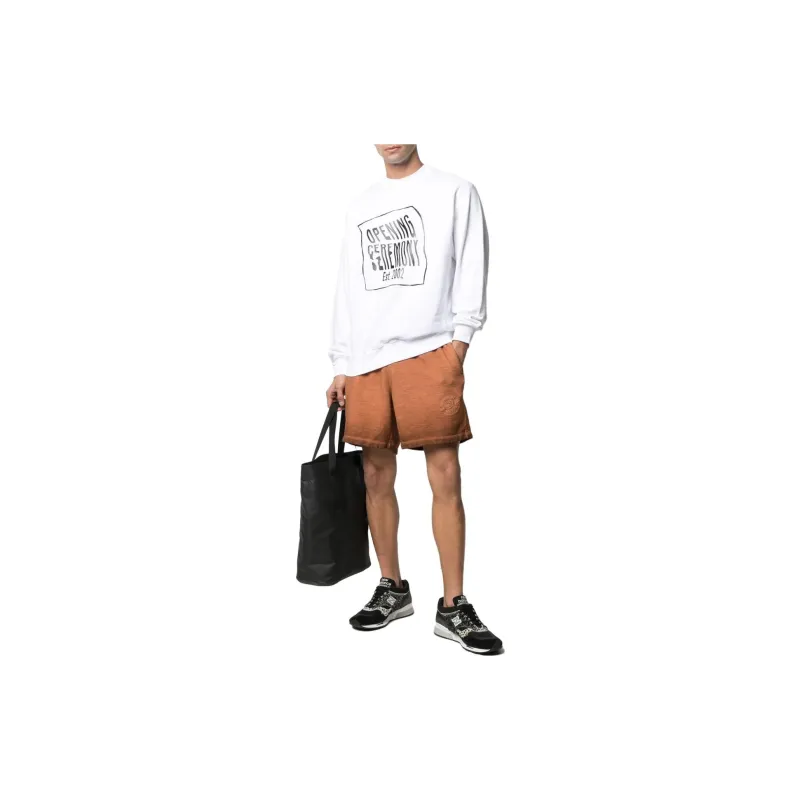 Opening Ceremony Warped Logo Printed Sweatshirt-1