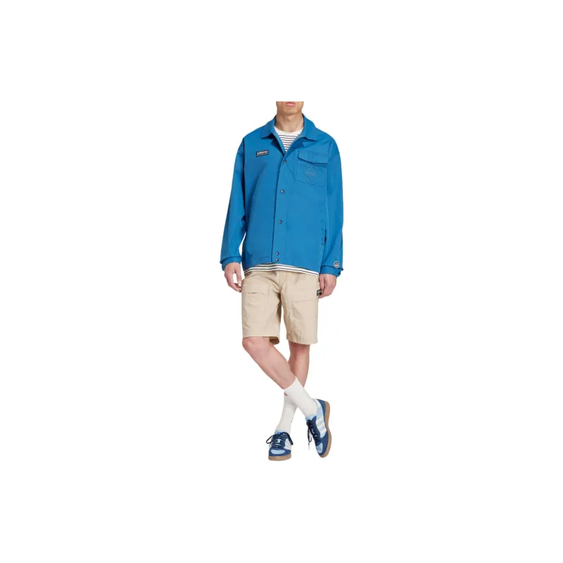 Adidas Originals SPEZIAL Series Jackets Coats Men's Blue-1