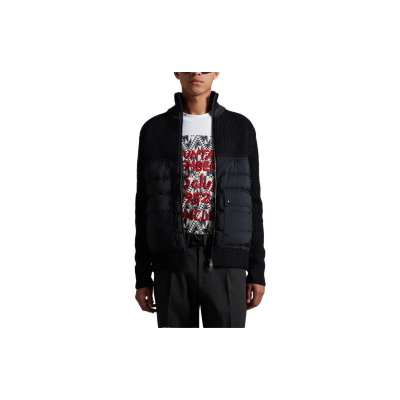 Moncler Down Jackets Men Navy-1