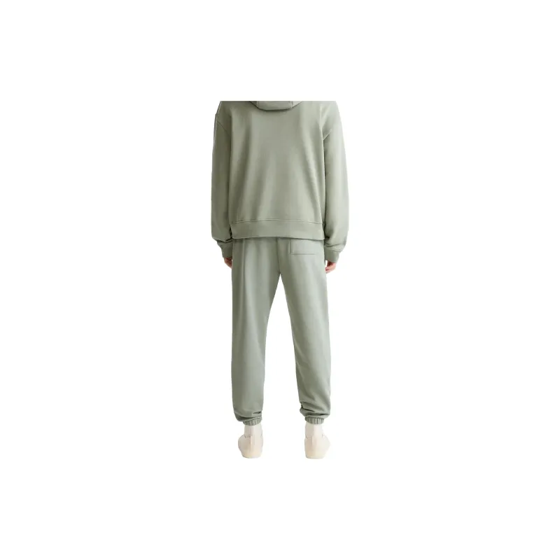 ZARA Knitted Sports Pants Men's Medium Green-3