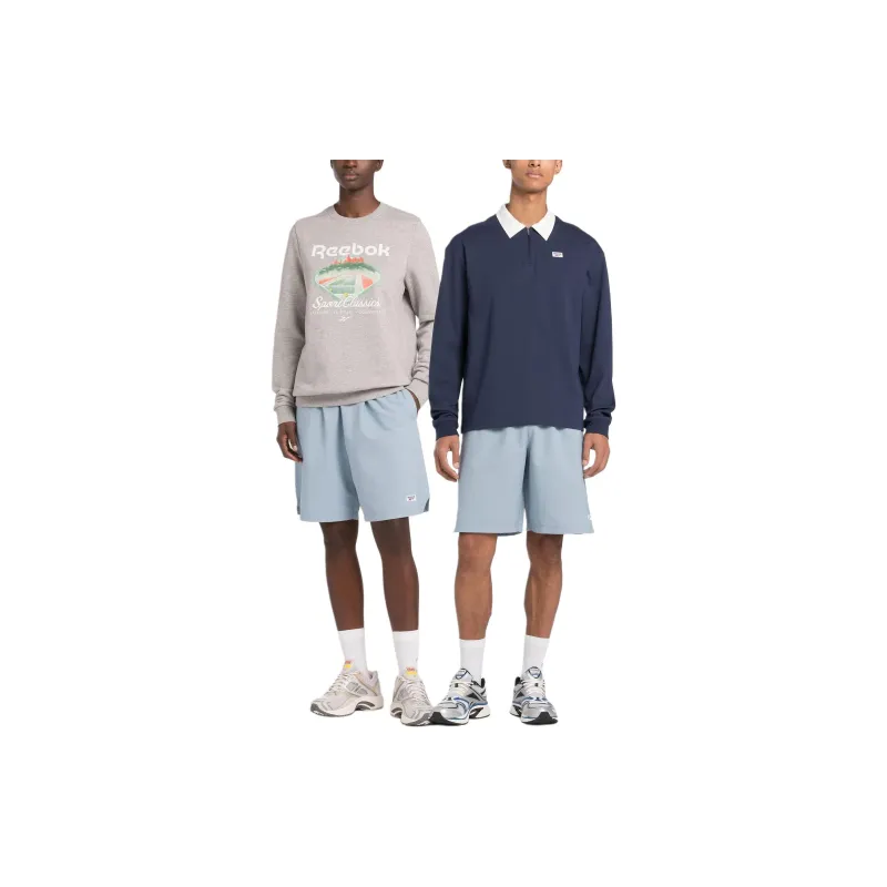 Reebok Classic Court Casual Shorts Unisex Wine Blue-2