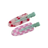 Juice Collection Hair Clip-Cherry Yogurt
