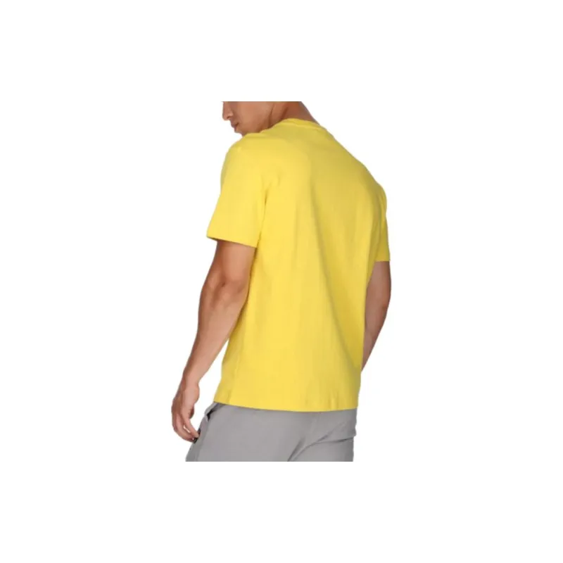 PUMA Set in Sleeve T Shirt Men's Yellow-6
