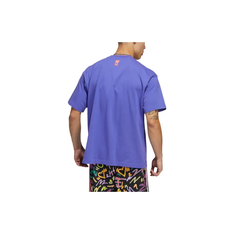 Adidas Originals T Shirt Unisex Purple-3