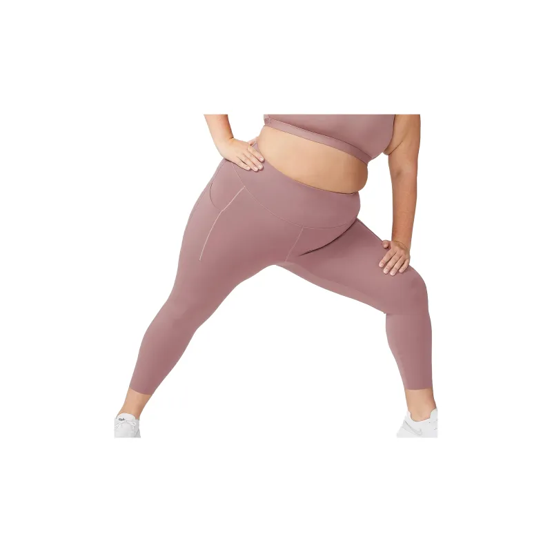 Nike Universa Women's Medium-Support High-Waisted 7/8 Leggings With Pockets Plus Size-2
