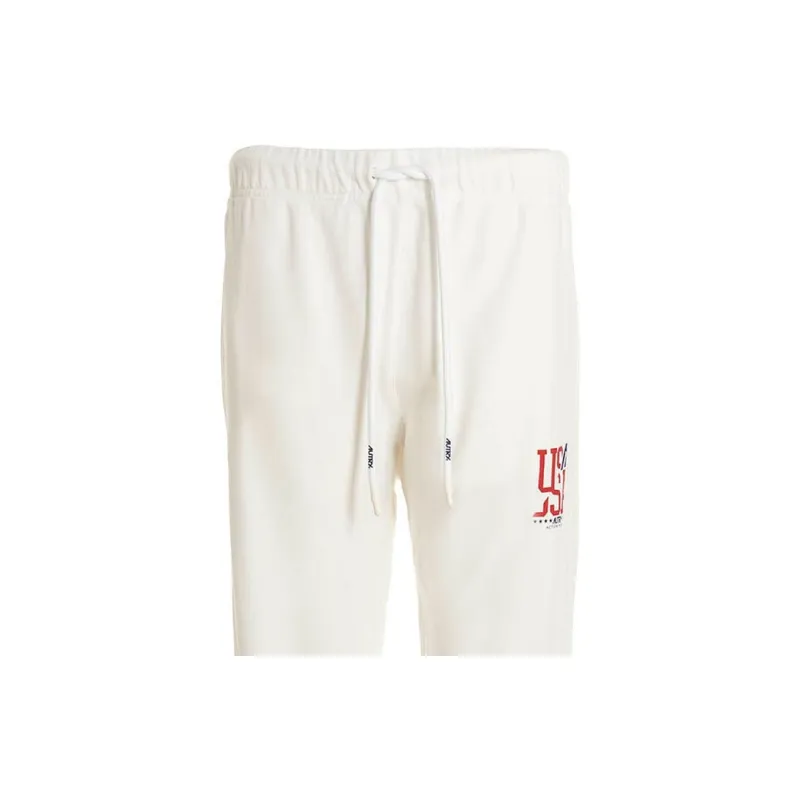 AUTRY Logo Printed Straight Leg Pants-6