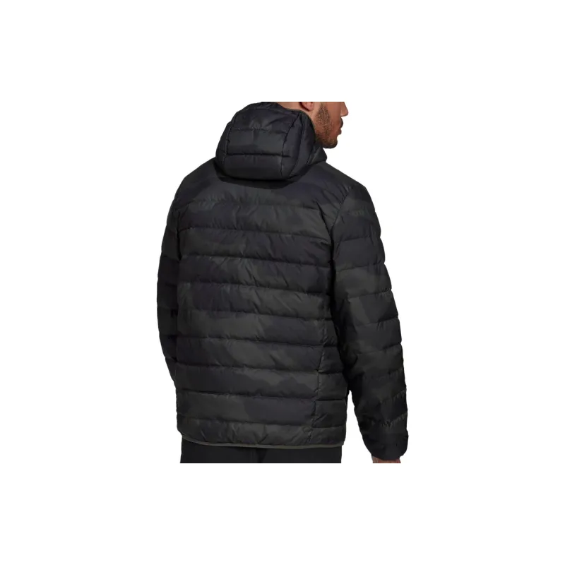 Adidas Down Jackets Men Deep Earthy Brown-3