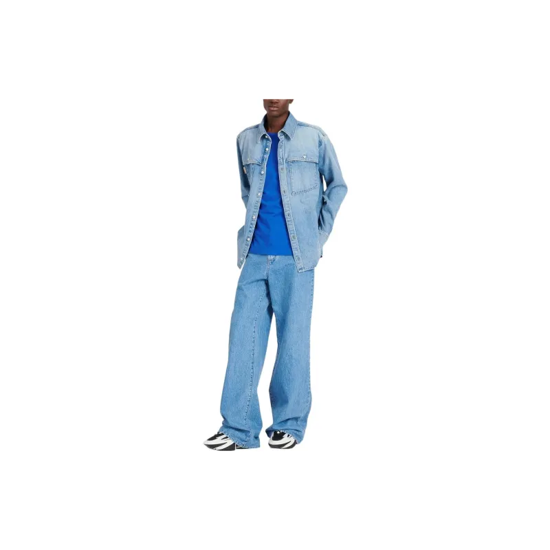 BALMAIN T-Shirts Men Blue-3