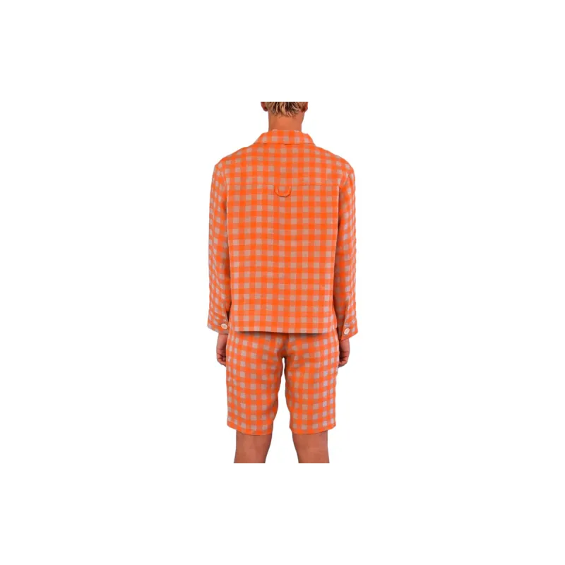 HENRIK VIBSKOV Casual Shorts Men's Orange-3