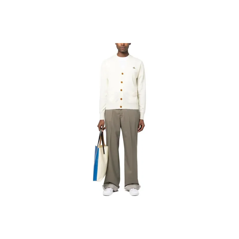 Vivienne Westwood Orb Embroidered Knit Cardigan-1