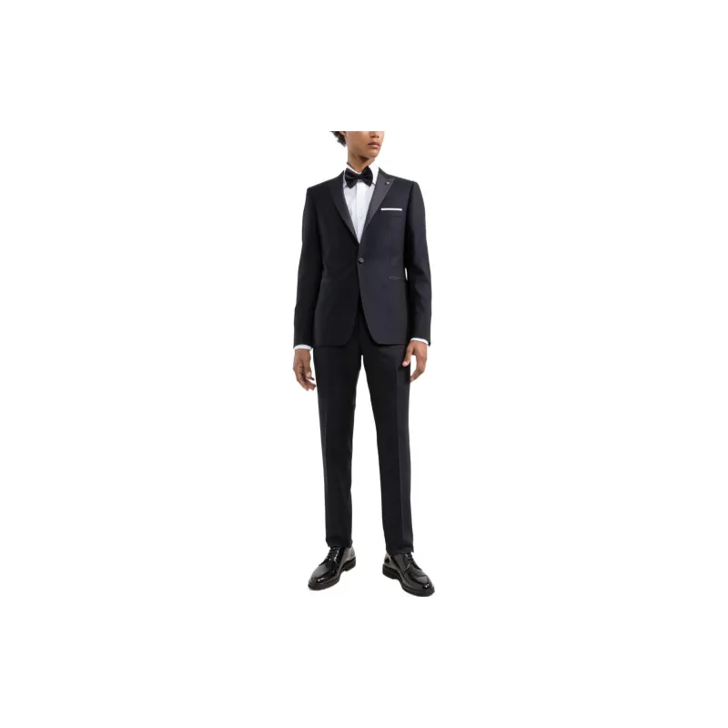 Tagliatore Business Suits Men Clothing Sets Navy Blue-2