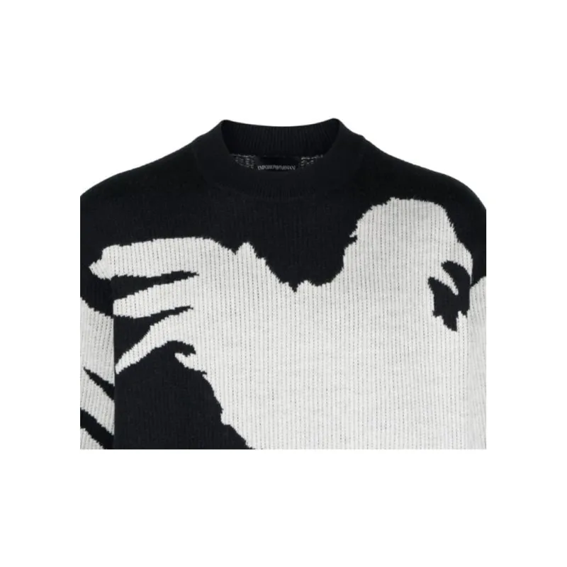 EMPORIO ARMANI Sweater Men's Marine Blue-4