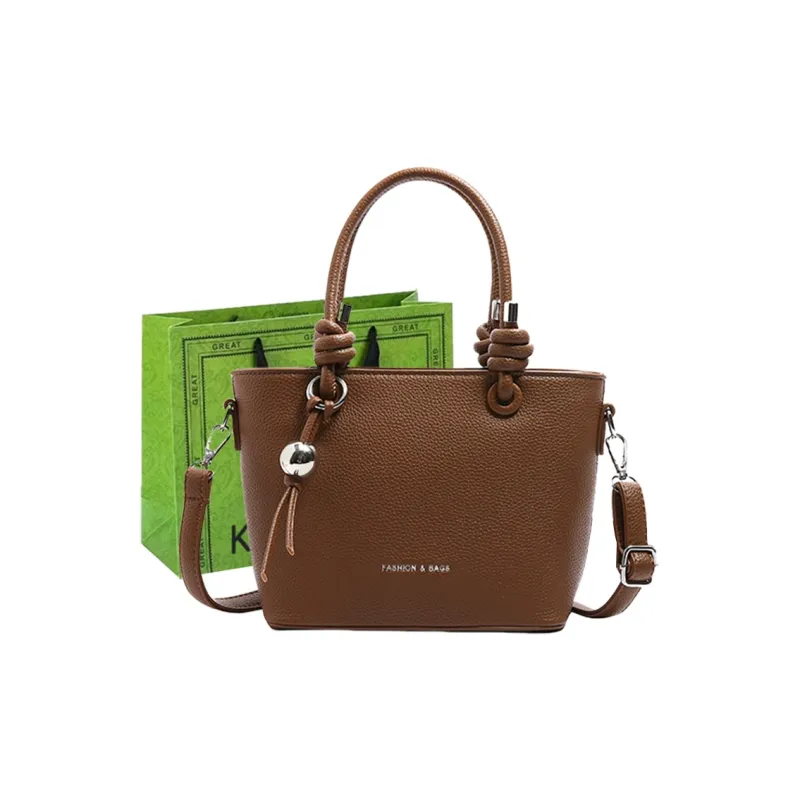 KARUISHA PU One Shoulder Handbag Women's White/Brown/Black/Caramel/Pink/Khaki-4