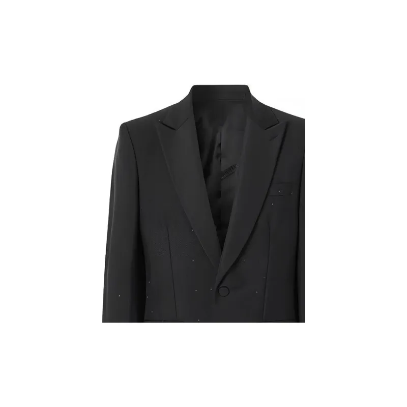 Burberry FW22 Business Suits Coats Men's Black-5