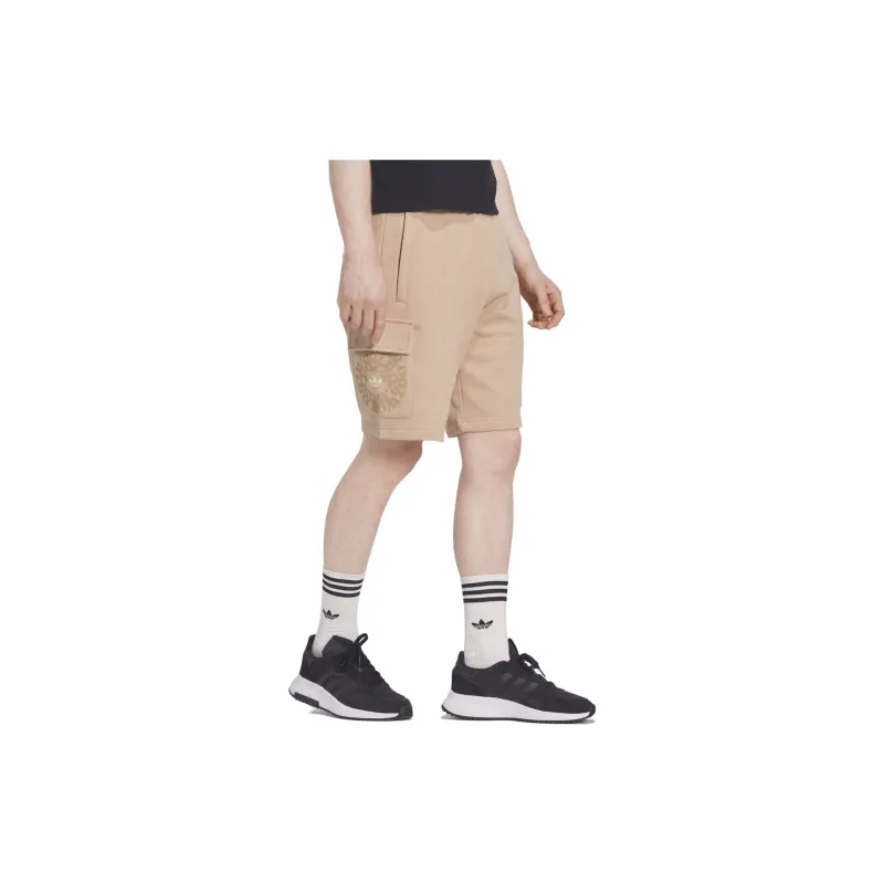Adidas Originals Ozworld Cargo Casual Shorts Men Beige-3