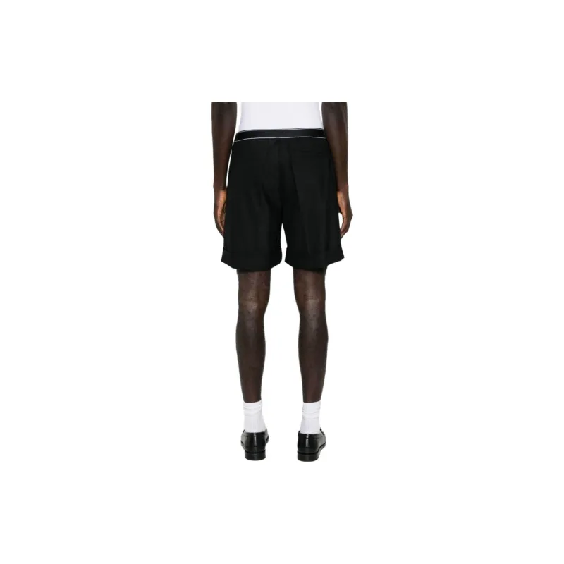 CASABLANCA Twill weave Tailored Shorts-2