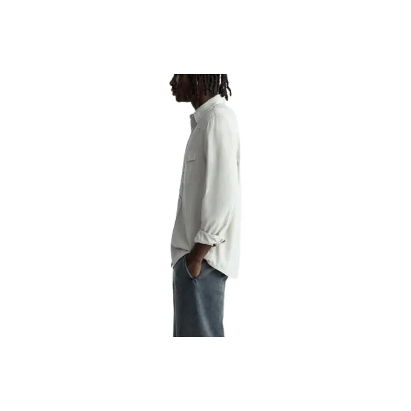 ZARA Shirts Men Ice White-4