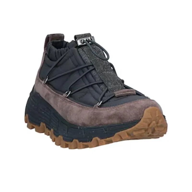 Brunello Cucinelli Low-Top Sports Casual Shoes Women's Blue Gray-2
