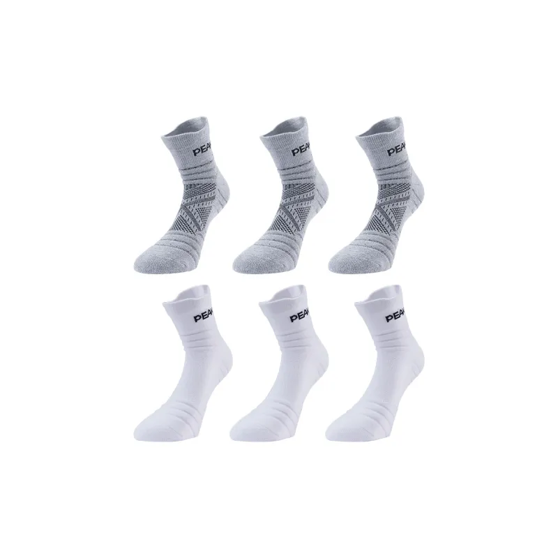 PEAK Mid Calf Socks Unisex Combo Set-26