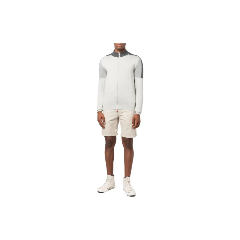 Kiton Colour-block Panelled Sweater-1